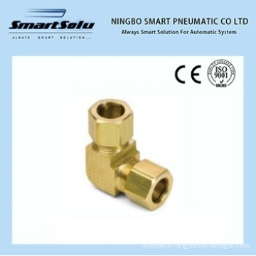 Pneumatic Quick Coupler Compression Copper Brass Aluminum Thermoplastic Tubing Union Elbow